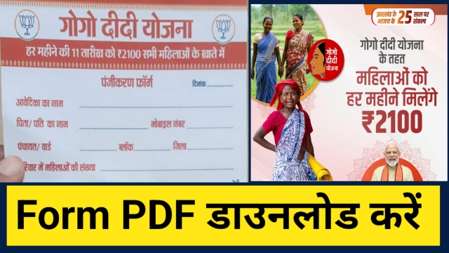 Gogo Didi Yojana Form Apply