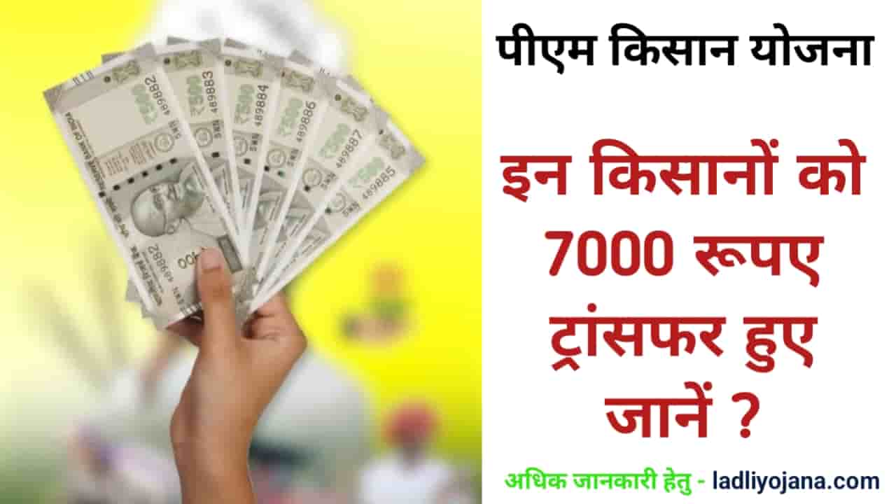 PM Kisan Yojana 20th Kist Transfer